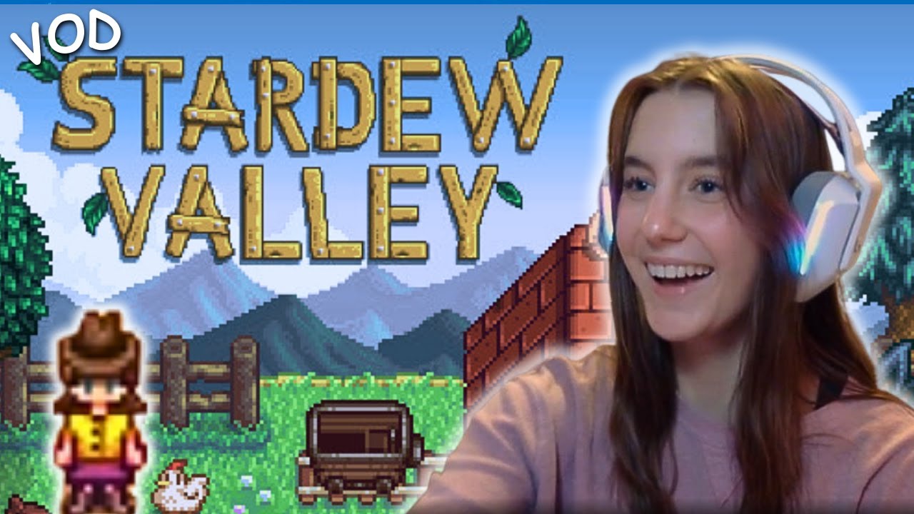 Weird Farmer Girl Experiences Winter in Stardew Valley