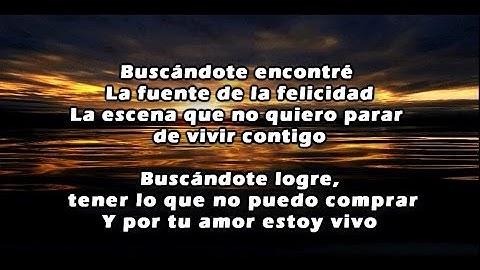 Mike Bahía  -  Buscándote  -  Letra