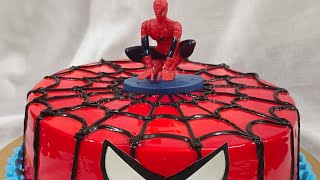 Absolutely new thinking of Spiderman cake design from নন্দিনীর হেঁসেল,,,,