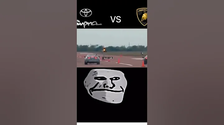 Toyota supra mk4  vs Lamborghini