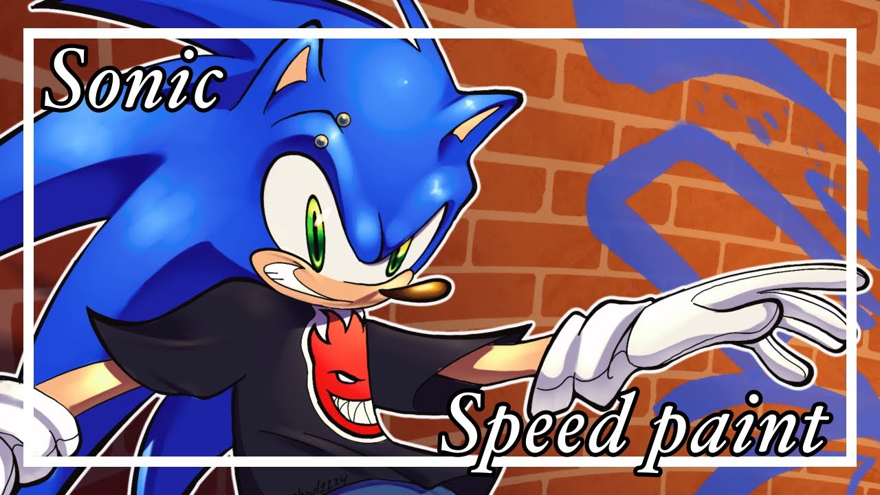 Sonic | Speed Paint