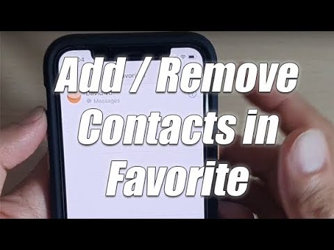 Video: How To Remove From Favorites