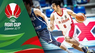 Iran v Korea - Full Game - Semi-Final - FIBA Asia Cup 2017