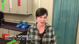 Womble named finalist for SC Teacher of the Year
