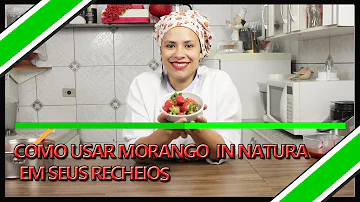 O que significa morango in natura?