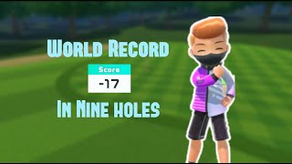 Former World Record -17 In Nine Hole Random No Restarts Switch Sports F My Third -17