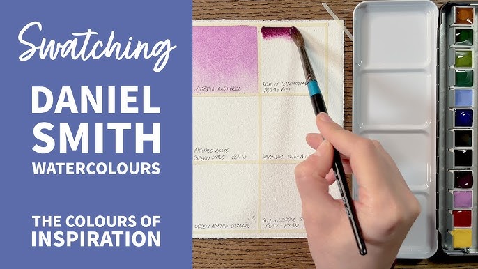 LizLand: How to Fill Empty Half Pans with Daniel Smith Tubed Watercolor 