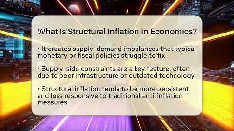 What Is Structural Inflation In Economics? - Inflation Insight Channel