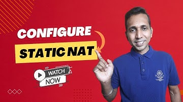 Static NAT – How to Configure in Cisco Router