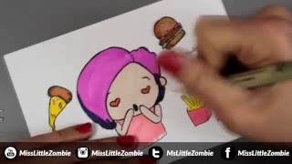 Cosas que amo: Pizza, hamburguesa y patatas fritas (LEE EN LA CAJA DE DESCRIPCIÓN)