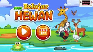 Permainan Belajar Binatang | Game Edukasi Anak | Game Nafeeza Nazeera screenshot 4
