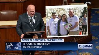 Congressman Glenn &quot;GT&quot; Thompson Recognizes The Special Olympics Program