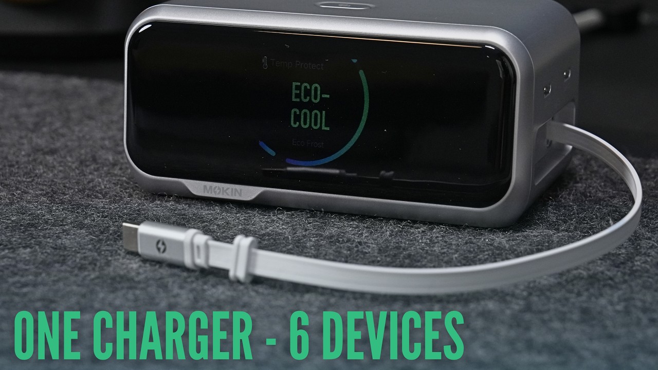 MOKIN 200W Charging Station Review: One Charger for 6 Devices?