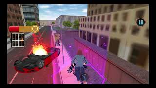 Super Hero Panther Robot Crime City Rescue Mission/ Android Game/ Game Rock screenshot 3