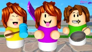 Roblox  MALUCA DA MARRETA vs PANELA (Where's the Baby)