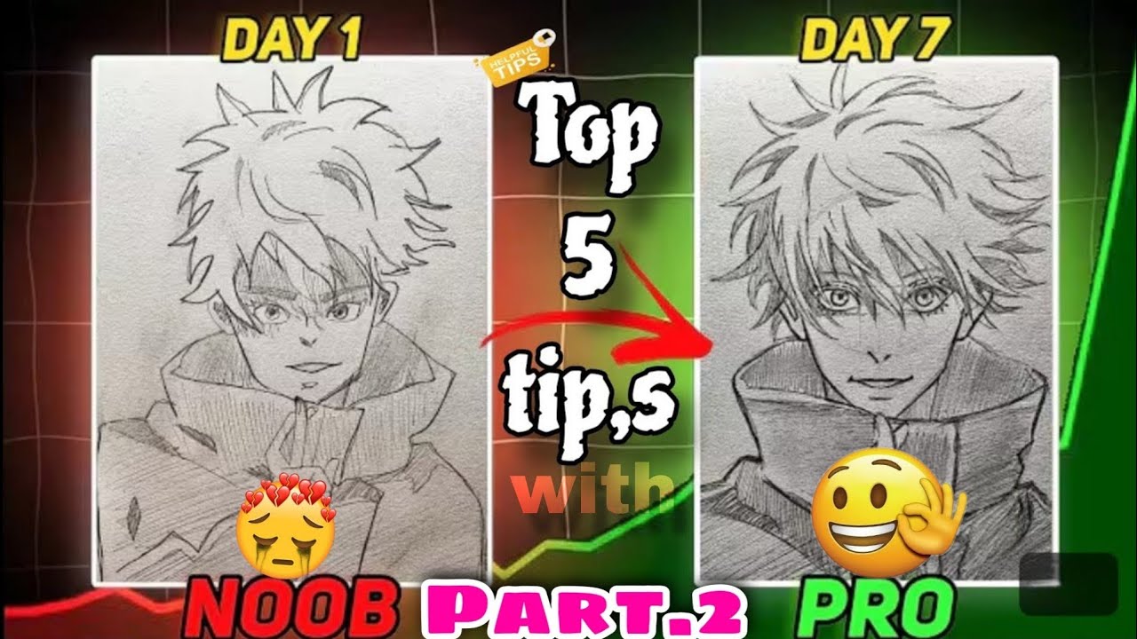 “Top 5 Drawing Tips That Will Instantly Improve Your Art😱// How to draw ...