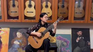Hao Yang plays Fantasia et Variations brillants by Fernando Sor on a Yulong Guo Philharmonics guitar