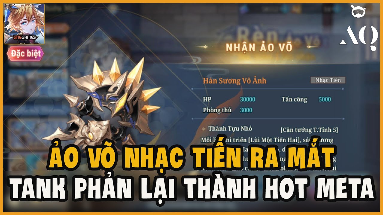 Tam Quốc Huyễn Tưởng - Ảo Võ Nhạc Tiến Ra Mắt, Team Tank Phản Lột Xác Thành Hot Meta