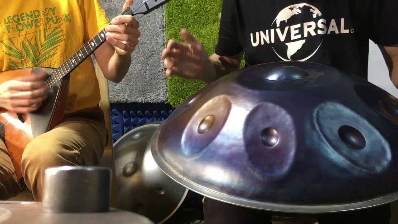 Pasha Aeon & George Nefedov - Handpan & Balalaika improvisation