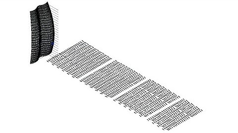 Curtain panels unfolding to documenting process using Dynamo and Python