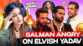 Elvish Yadav CRYING in Bigg Boss💔 Salman Khan ANGRY On Elvish , Fukra insaan & Manisha Rani😢