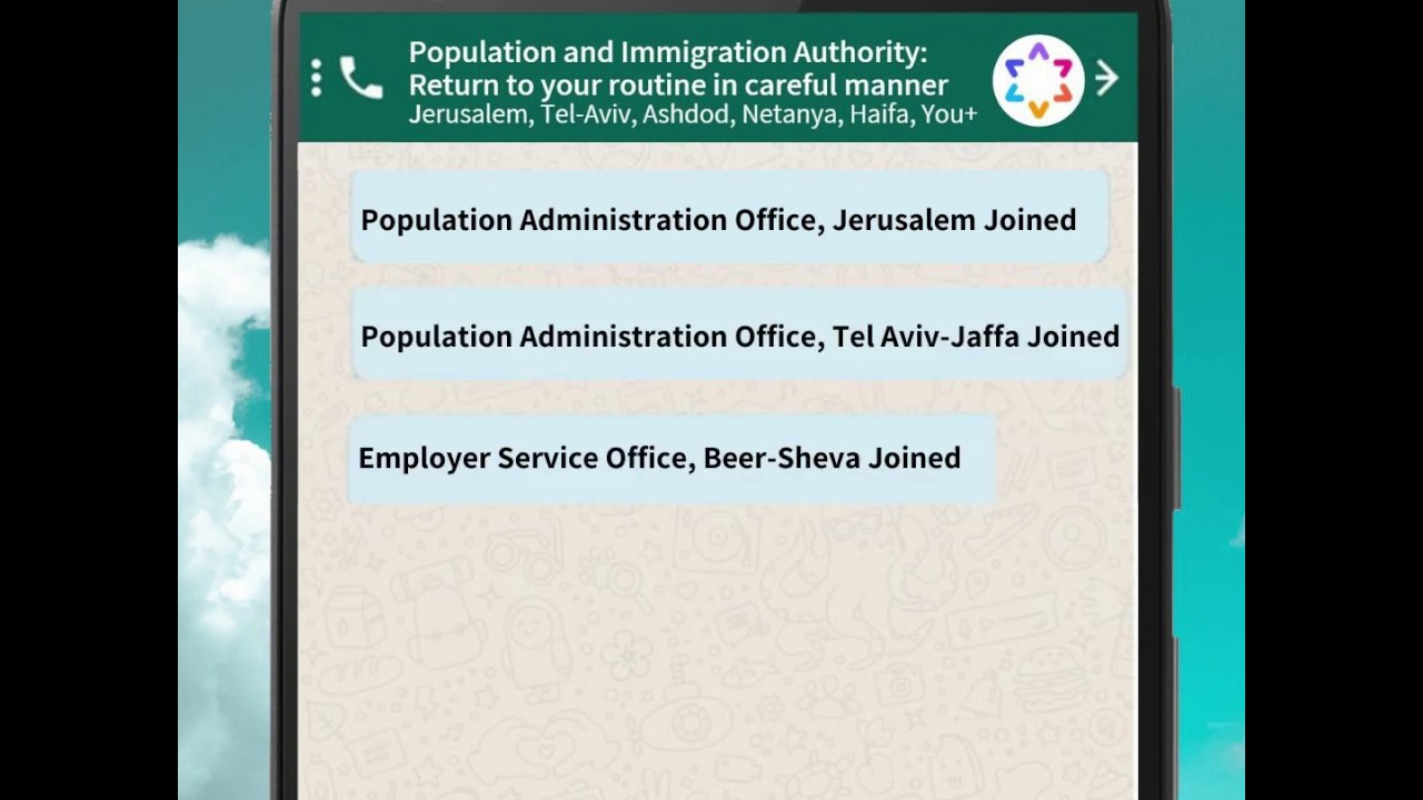 Population & Immigration Authority: Return to your routine in careful manner