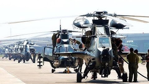 Top 10 Countries With Most Attack Helicopters in the World