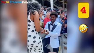 top 10 proposal fails | proposal gone wrong compilation #propose #relationship #funnyvideo