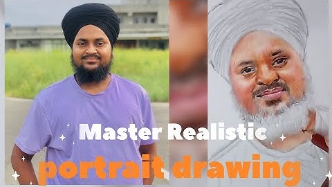 "Realistic Face Drawing Step by Step – Perfect for Beginners!"