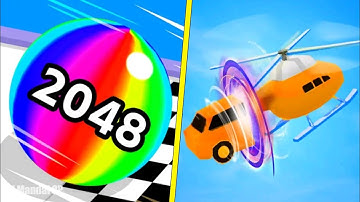 💜Ball Run 2048 Vs Shape-Shifting All Levels Gameplay Android, IOS New Big Update