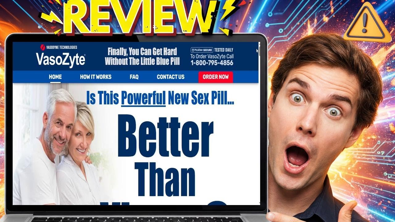 Обзор VasoZyte | Обзор добавки, ингредиенты, цены и что нужно знать (2026)