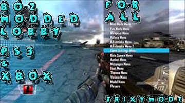 BO2 MODDED LOBBIES - CHILLING WITH SUBS ON PS3 / XBOX USING BOSSAM V6