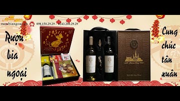 Quà tặng rượu vang tết Canh Tý 2020