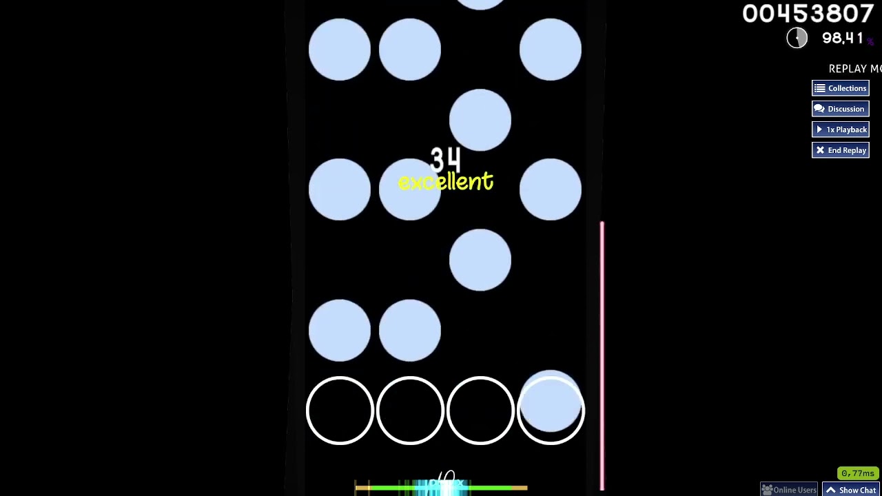 Osu!Mania Future dominators 1.1 97.15% Overclear