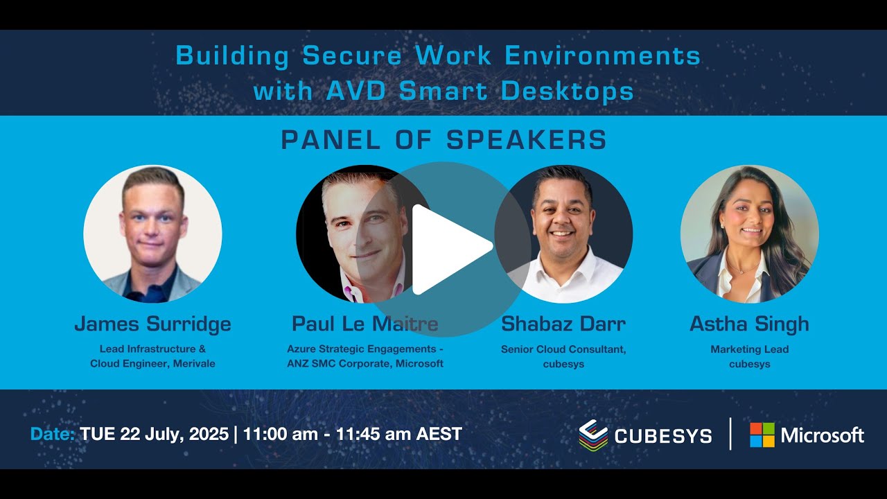 Discussion Series: Building Secure Work Environments with AVD Smart ...