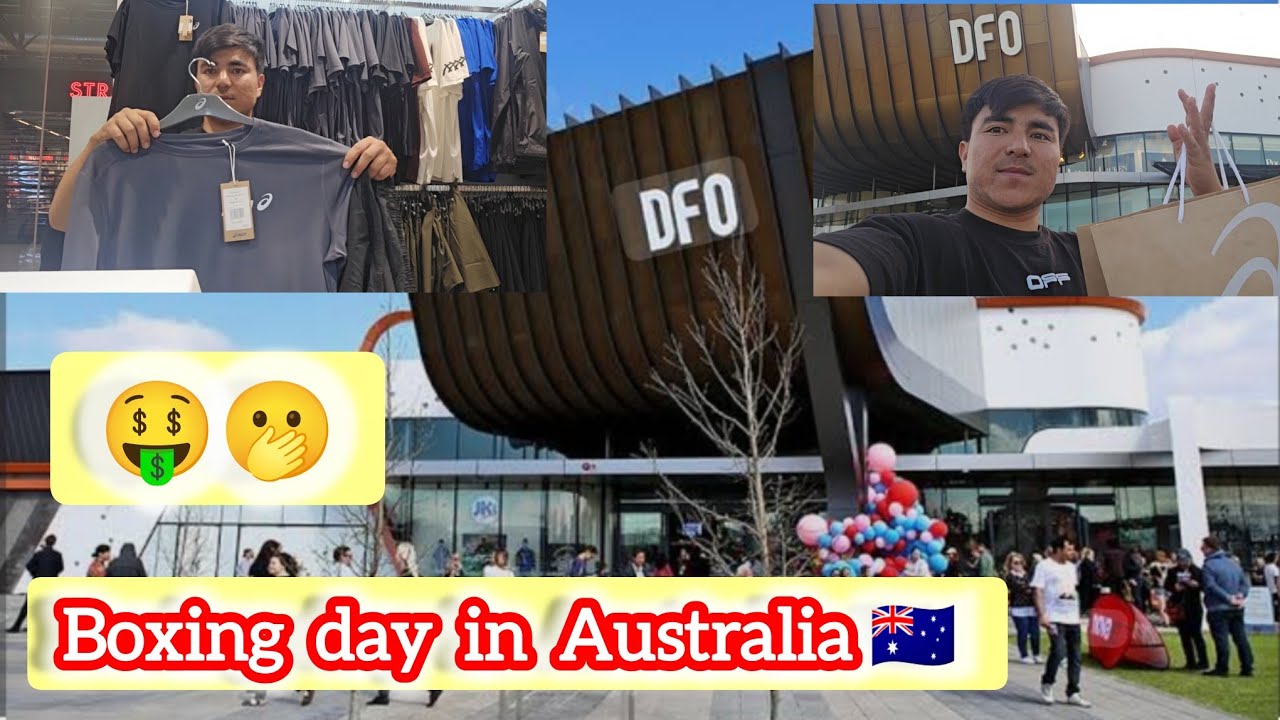 🤑یک روز در سراسر استرالیا  تخفیف ویژه برای خرید/ Boxing day in Australia 🇦🇺 