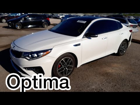 Аукцион Copart Kia Optima 2020 клиент барои фуруш харид.