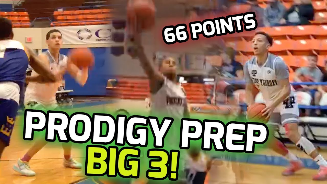 Prodigy Prep S Big 3 Combines For 66 Points Julian Newman Plays