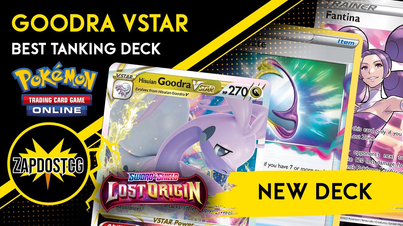 Hisuian Goodra VSTAR Deck Has INSANE Defense! Lost Origin Decklist (Pokemon TCG)