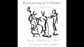 Matthias Harig: Lyrik &amp; Jazz - Ansprache an Millionäre (Kästner)