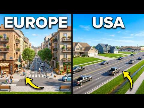 Why American Suburbs Have No Sidewalks
