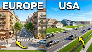Why American Suburbs Have No Sidewalks