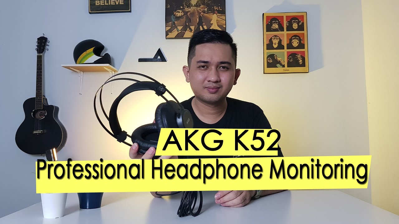 Review AKG K52 Headphone Monitoring Termurah & Terbaik 2020