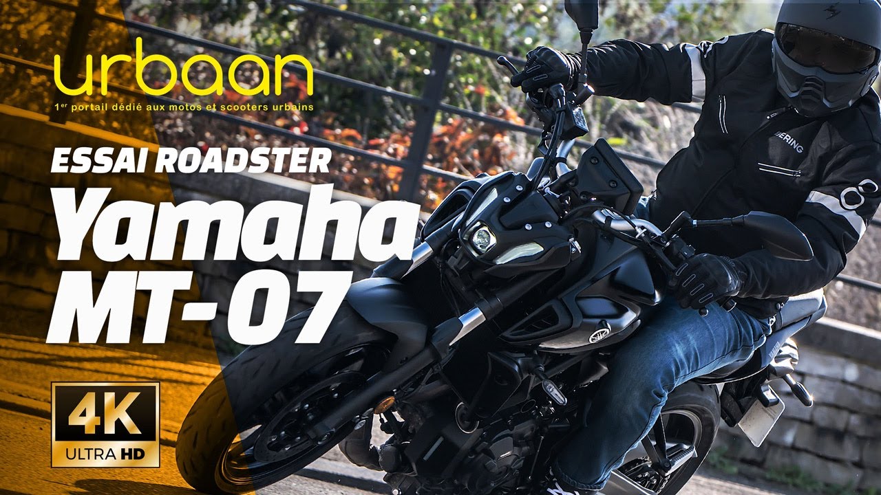 Essai YAMAHA MT07   2024   4K urbaanews