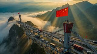 Inside China’s $20B Sky Bridge Network – Impossible Roads Above Mountains