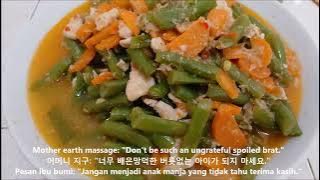 Green Bean si Nyonya Bangka - 볶음밥의 양념과 녹색 콩 채수의 결혼식