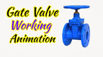 What is Gate Valve | Gate Valve Working Animation