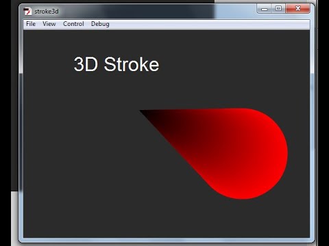 3d stroke - actionscript - no sound