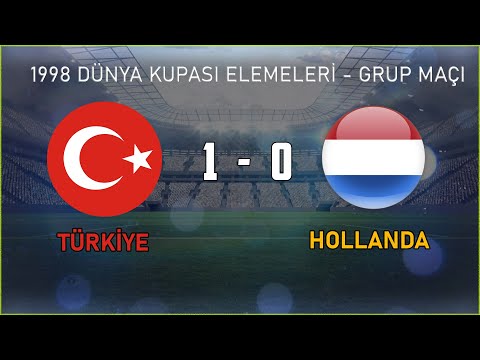 Türkiye 1-0 Hollanda | 1998 Dünya Kupası Elemeleri