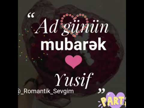 Yusif ad gunun mubarek